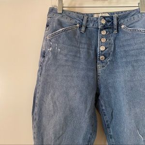 Free People Buttoned Up Jeans